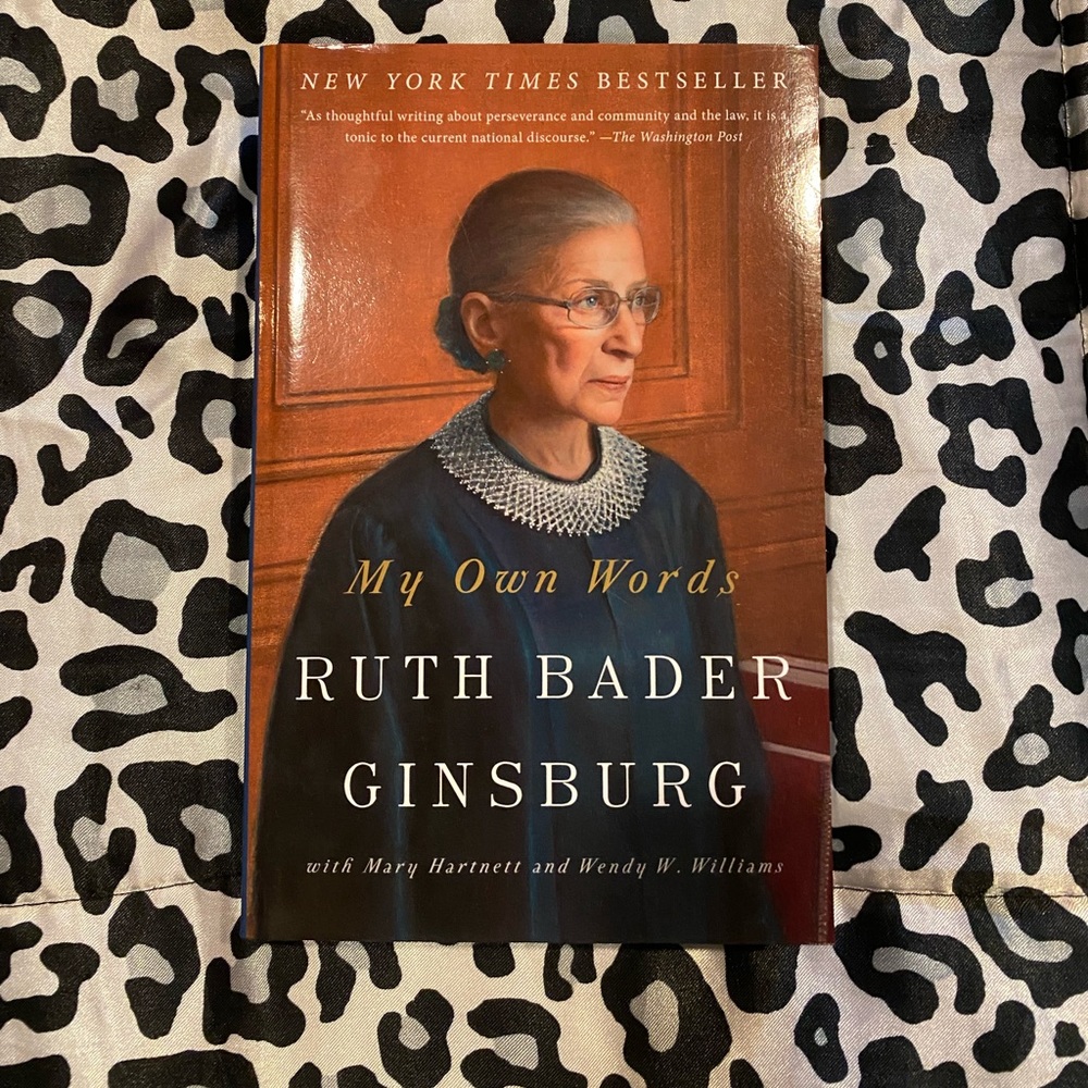 My Own Words, Ruth Bader Ginsburg memoir